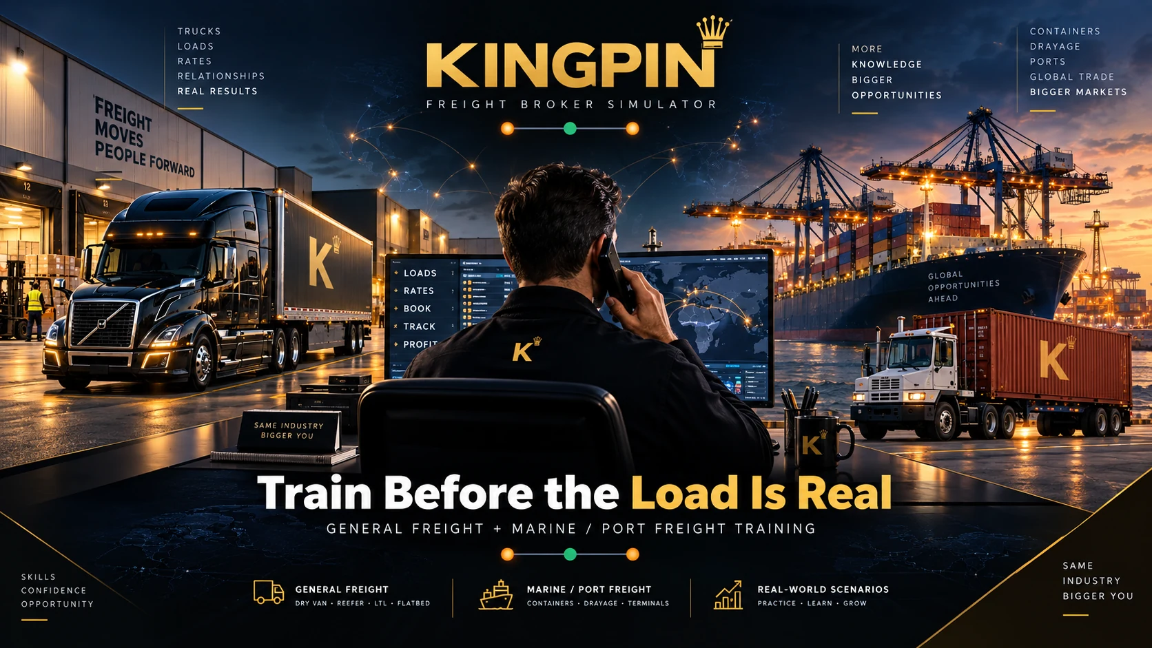 KINGPIN General Freight and Marine Port Freight training